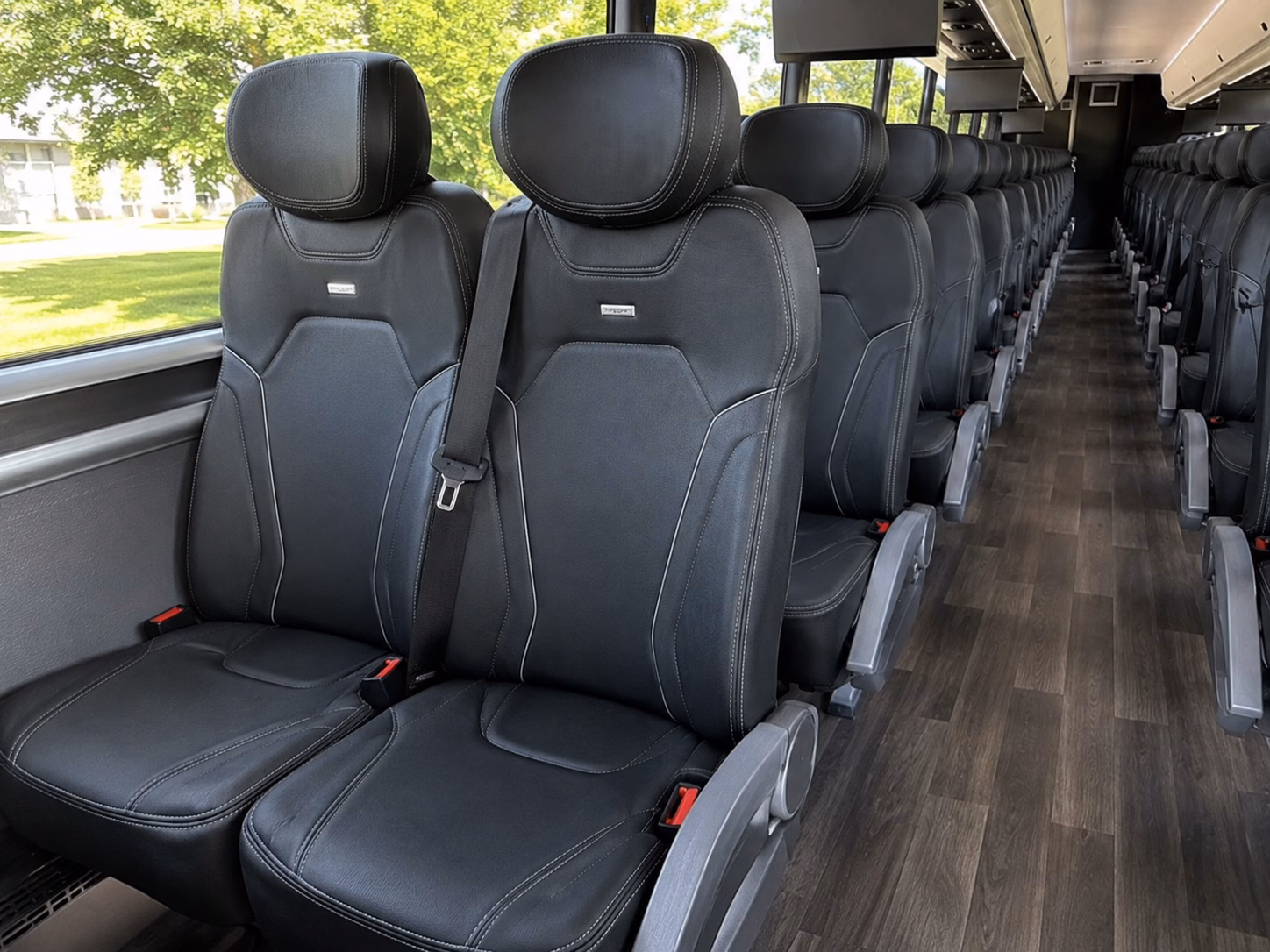 napa sporting event transportation onboard seating