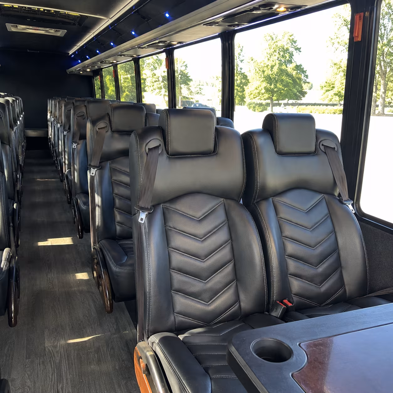 novato rent a private charter bus for a novato event