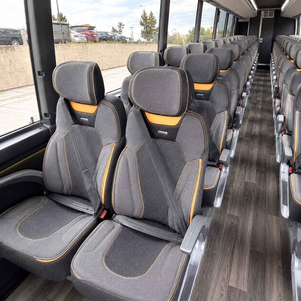 petaluma charter bus interior gallery