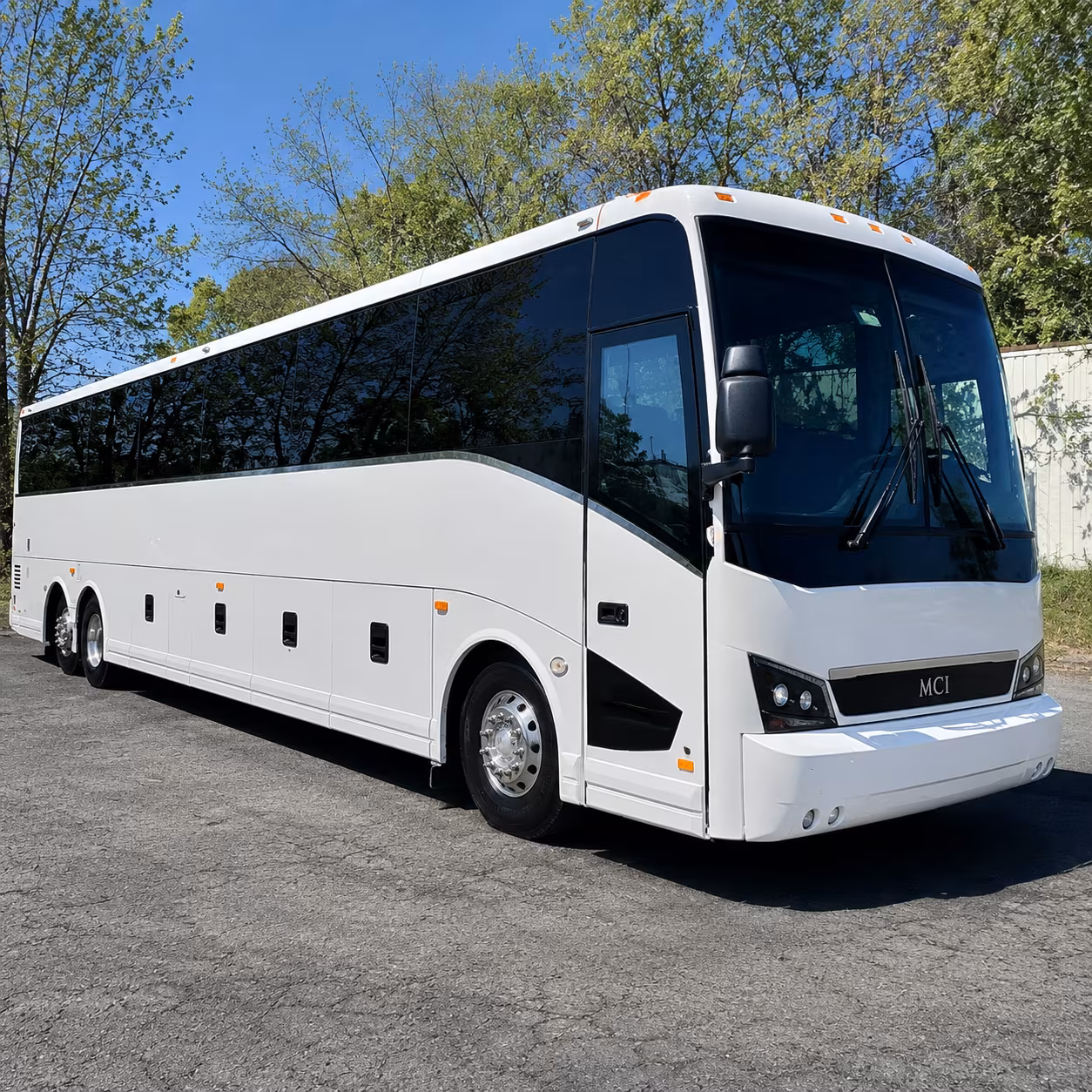 vallejo charter bus rental exterior